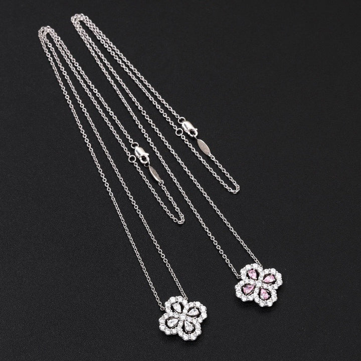„Dream“-HALSKEKETTE VOLLES MOTIV DIAMANT 16 MM MEHRERE FARBEN