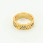 「ドリーム」ラブリング 5.5MM パヴェダイヤモンド