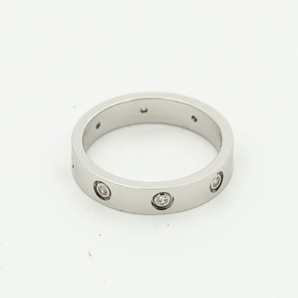「ドリーム」LOVEリング 3.6MM 8ダイヤモンド