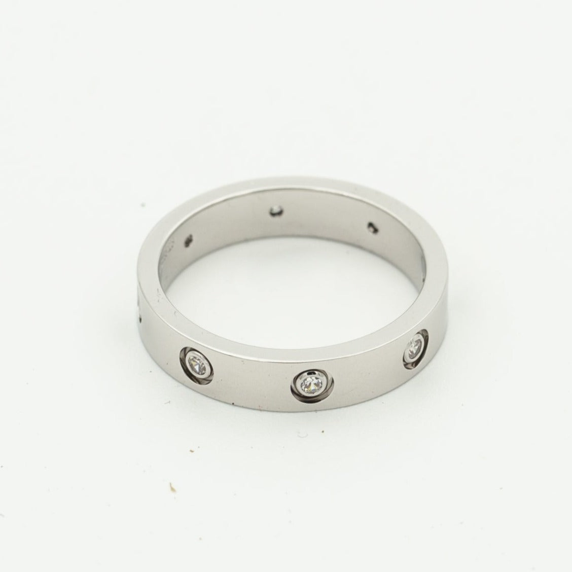 「ドリーム」LOVEリング 3.6MM 8ダイヤモンド