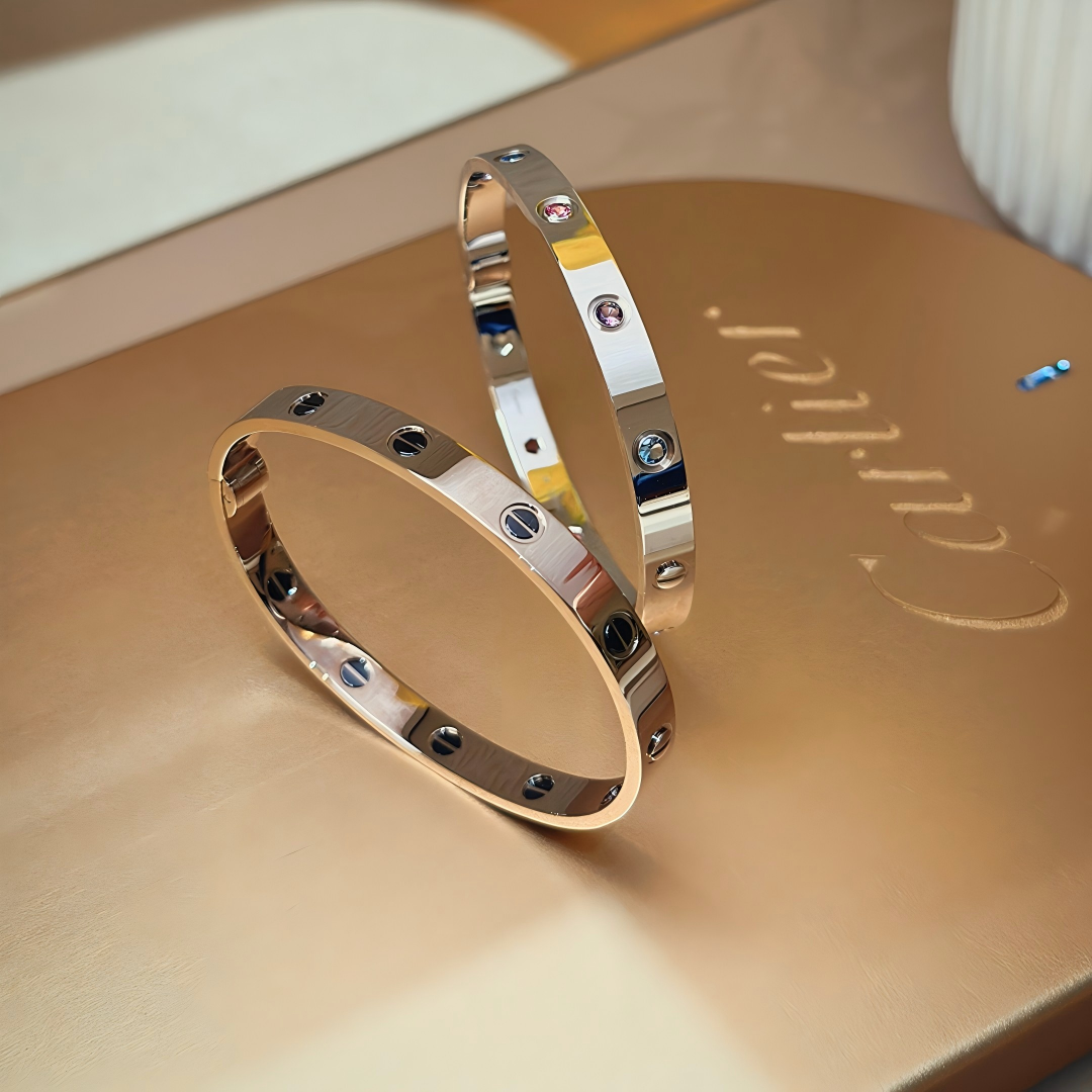 [Dream JURI]2026 RAINBOW LOVE BRACELET 6.1MM  10 DIAMONDS
