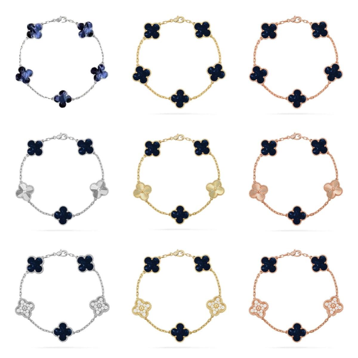 [Traum]NEUE KOLLEKTION: CLOVER 5 MOTIV PIETERSIT ARMBÄNDER