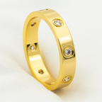 「ドリーム」LOVEリング 3.6MM 8ダイヤモンド