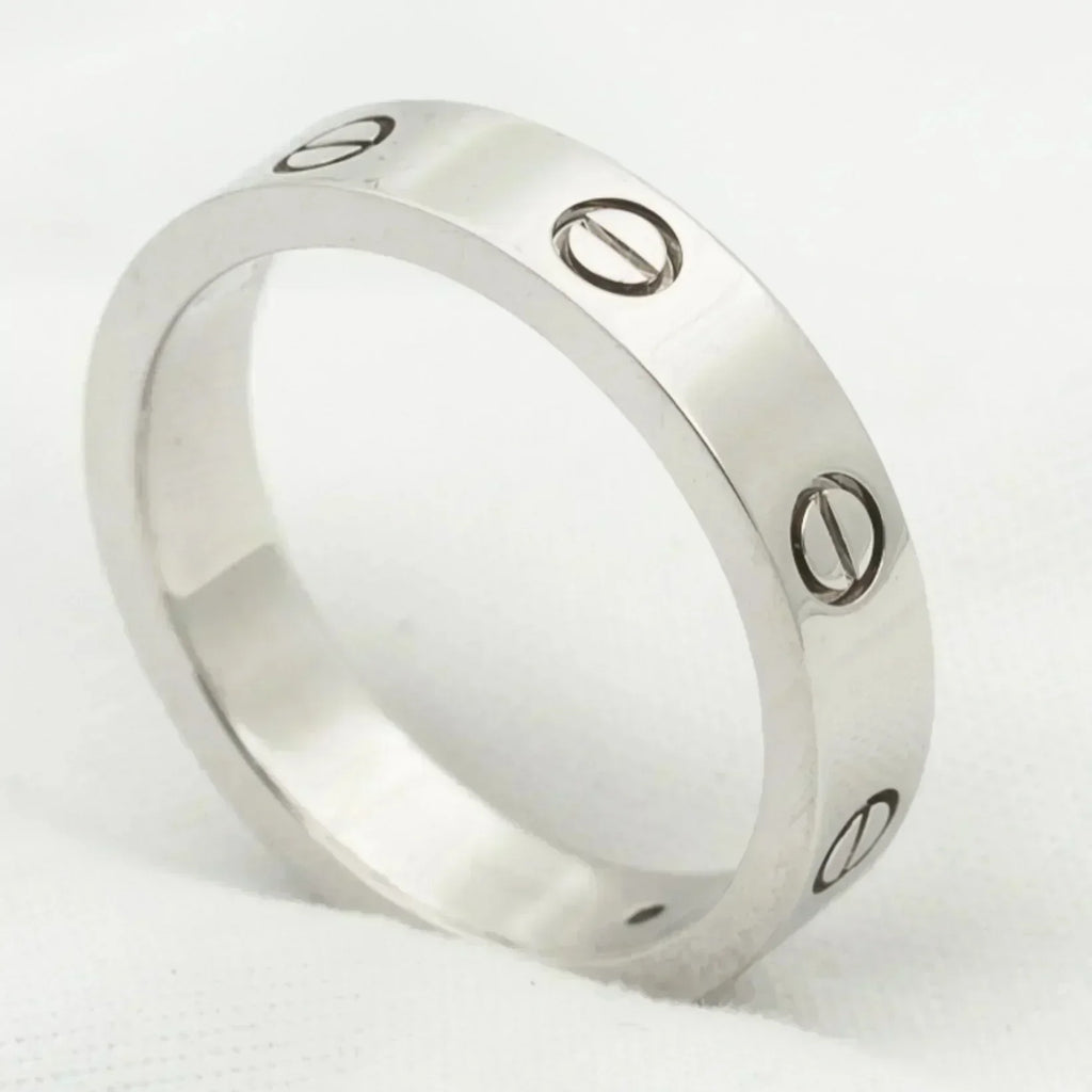 ¡®Dream¡¯LOVE RING 4MM 1 DIAMOND SILVER