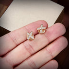 ¡®Dream¡¯JEUX DE GOLD DIAMOND EARRINGS