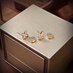 ¡®Dream¡¯JEUX DE GOLD DIAMOND EARRINGS