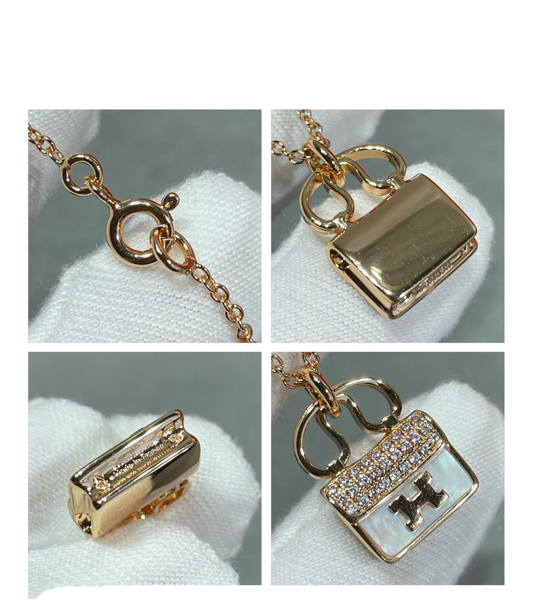 «Dream» CIRCE MOISSANITE ANHÄNGERKETTE GOLD