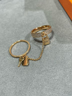 ®Dream®HM KELLY CLOCHETTE DOUBLE RING ダイヤモンド付き