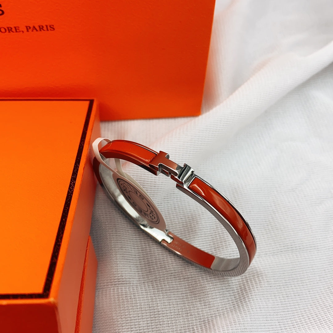 ¡®Dream¡¯CLASSIC HM CLIC RED 8MM ENAMEL BRACELET
