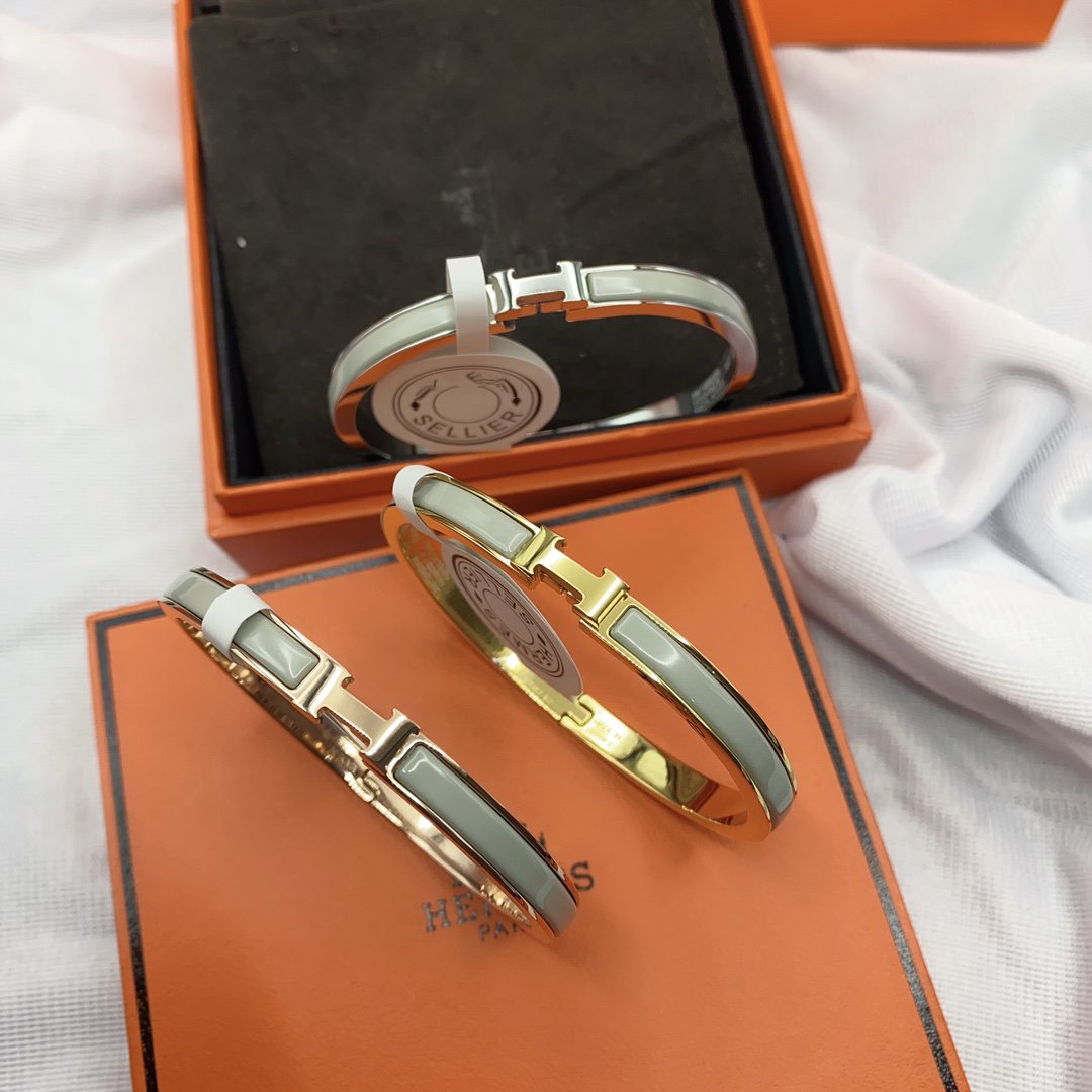 ¡®Dream¡¯CLASSIC HM CLIC GREEN 8MM ENAMEL BRACELET