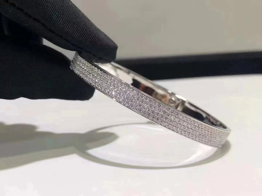 ®Dream®HM KELLY BRACELET IN SILVER AND FULL PAVE DIAMOND