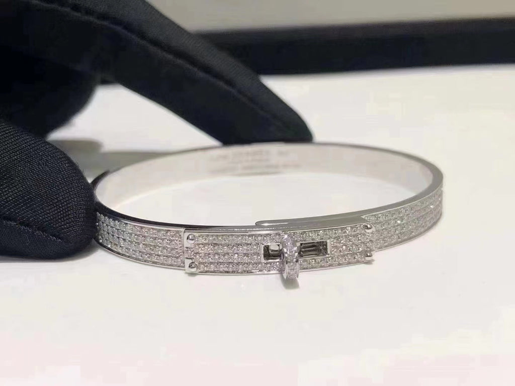 ®Dream®HM KELLY BRACELET IN SILVER AND FULL PAVE DIAMOND