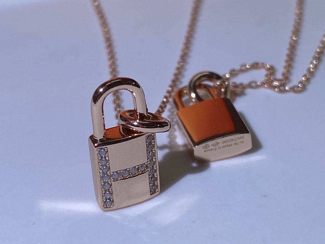 ¡®Dream¡¯HM ADVANCED NICHE LOCK HEAD NECKLACE DIAMONDS