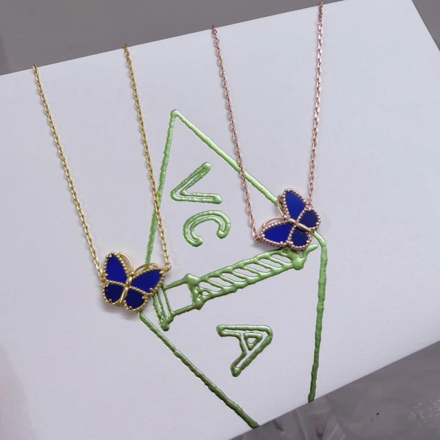 [Dream JURI] 2026 NEW LUCKY BUTTERFLY 1 MOTIFS NECKLACE
