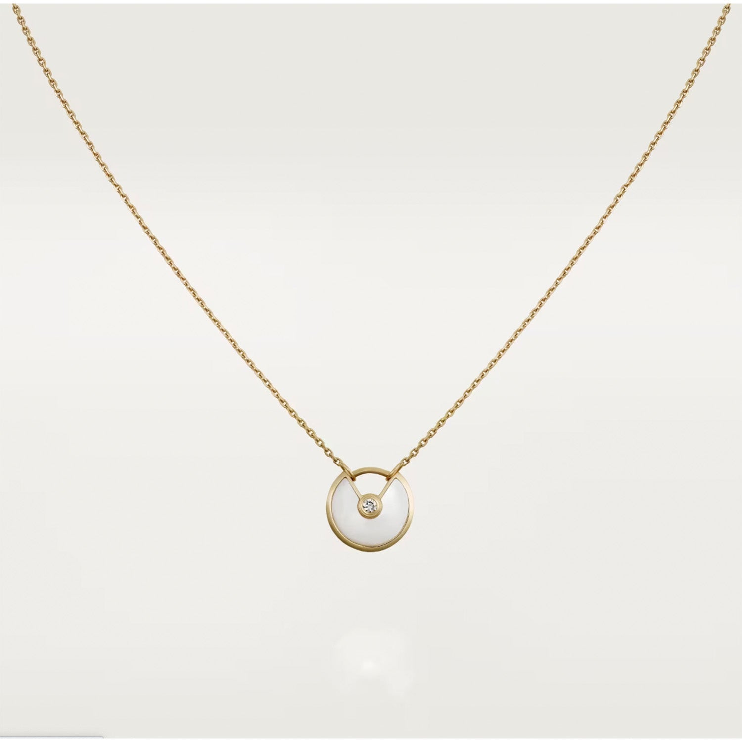 ¡®Dream¡¯AMULETTE ROSE GOLD MOP NECKLACE