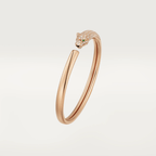 ¡®Dream¡¯PANTHERE ROSE GOLD DIAMOND OPEN BRACELET