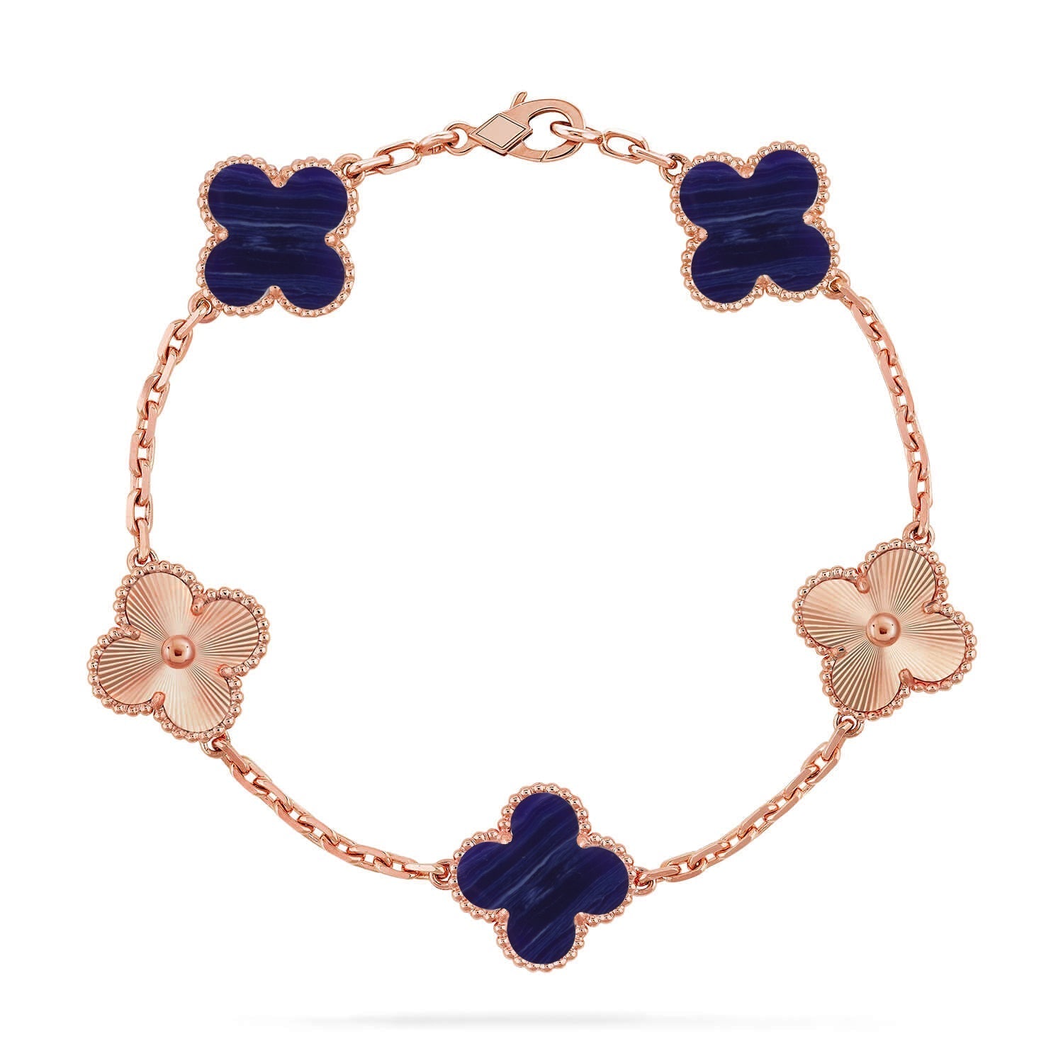 [Dream]Neue CLOVER 5 MOTIV LILA STREIFEN ARMBAND KOLLEKTION