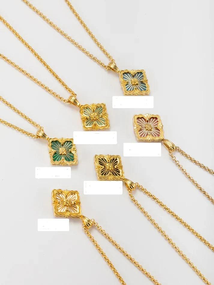 [Dream] B.C.L SMALL SIZE ENAMEL NECKLACE£¨Various colors)