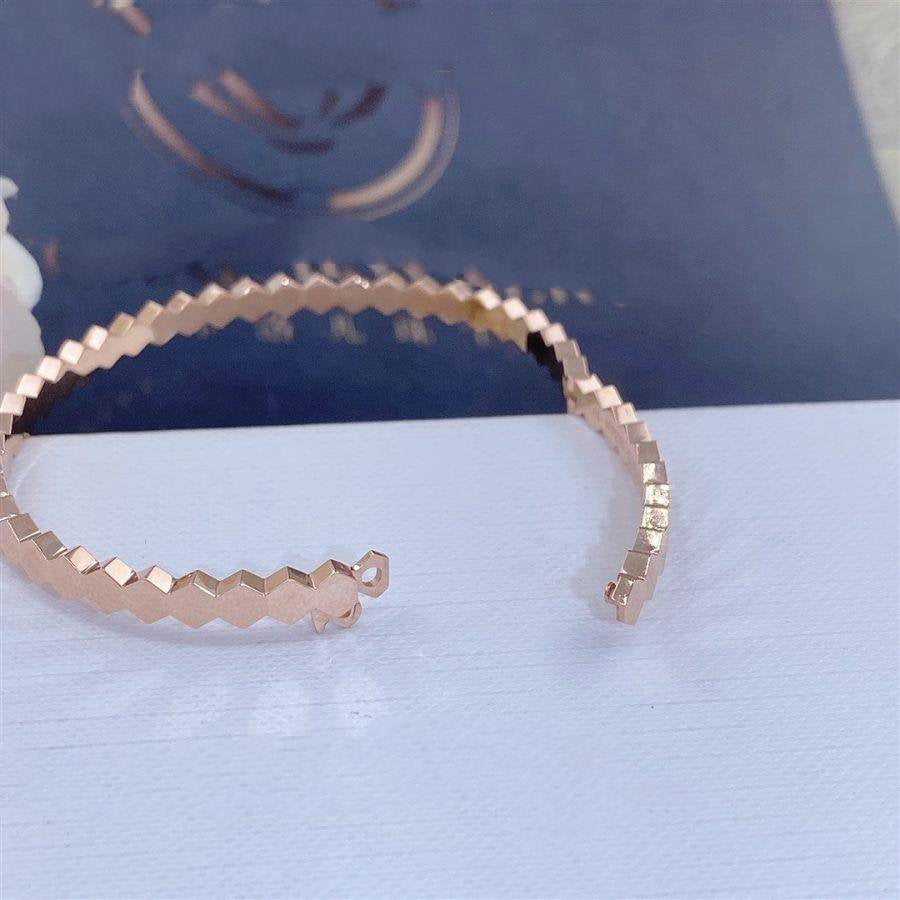 "Dream" BEE LOVE PINK GOLD ARMBAND