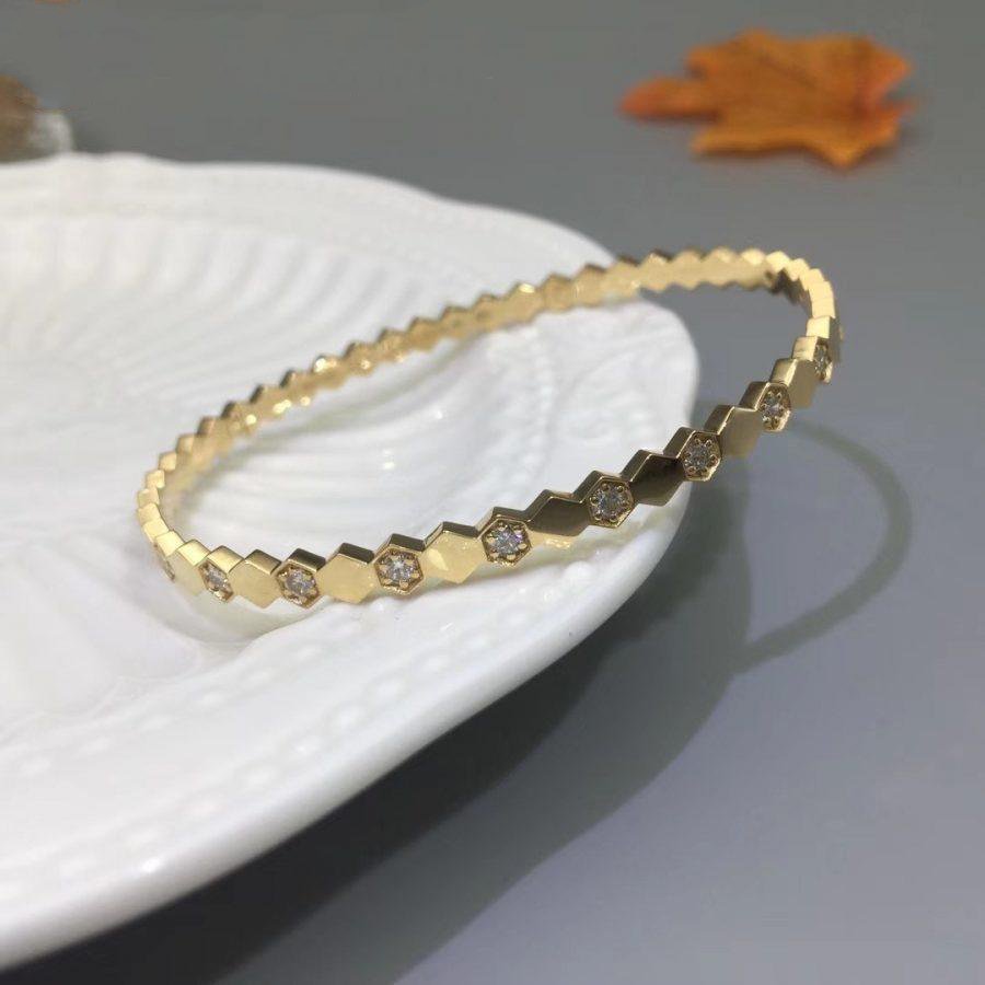 „Dream“BEE LOVE GOLD DIAMANT ARMREIF