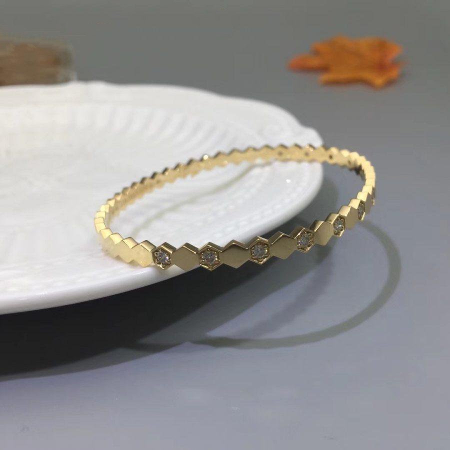„Dream“BEE LOVE GOLD DIAMANT ARMREIF