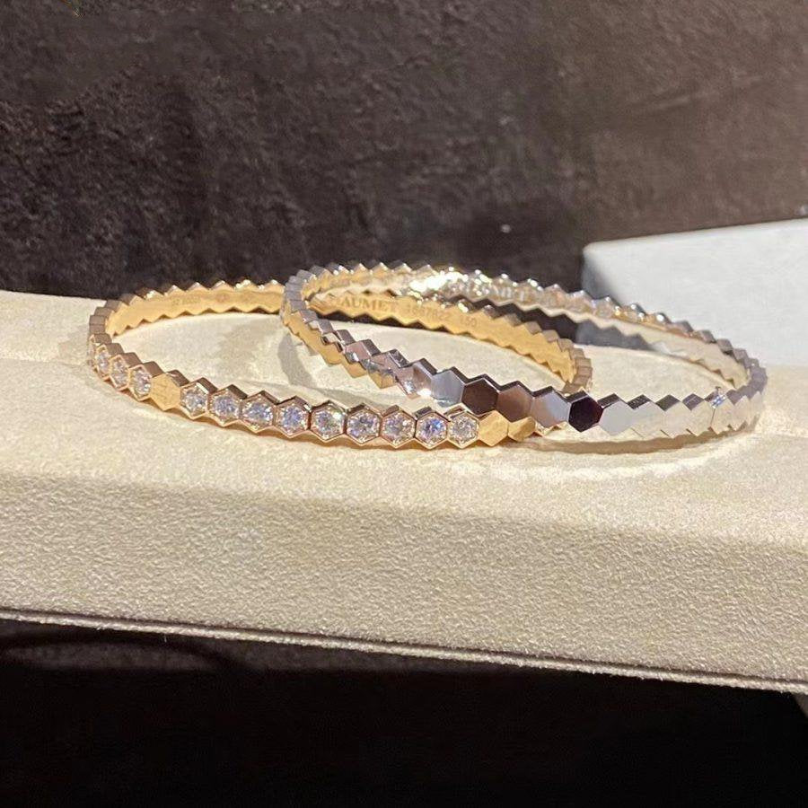 „Dream“BEE LOVE GOLD ARMREIF VOLLEDELSTEIN