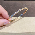 „Dream“BEE LOVE GOLD ARMREIF VOLLEDELSTEIN
