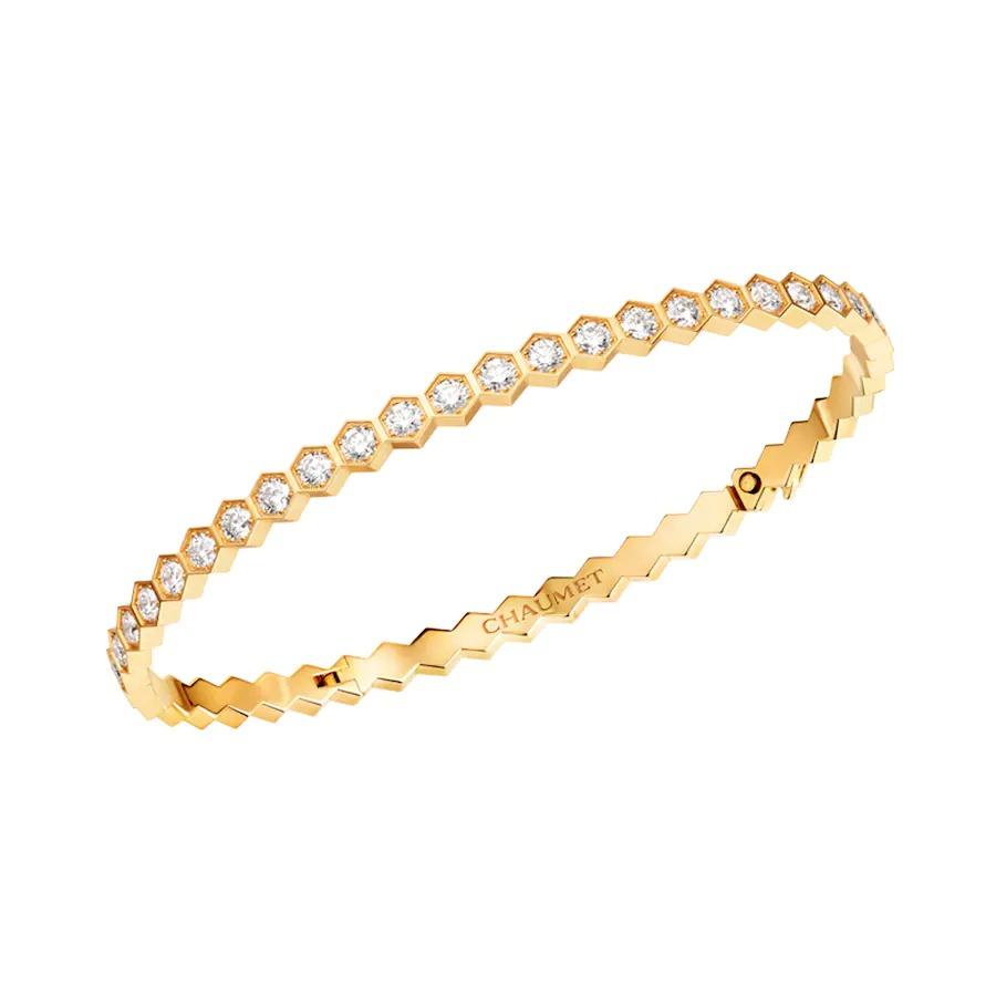 „Dream“BEE LOVE GOLD ARMREIF VOLLEDELSTEIN