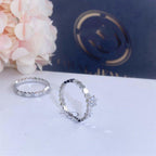 ®Dream®BEE LOVE RING SILVER 1 DIAMOND