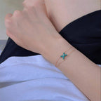 ¡®Dream¡¯JEUX BRACELET MALACHITE PINK GOLD 1 DIAMOND