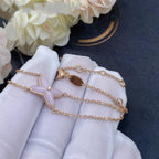 ¡®Dream¡¯JEUX BRACELET PINK MOP PINK GOLD 1 DIAMOND