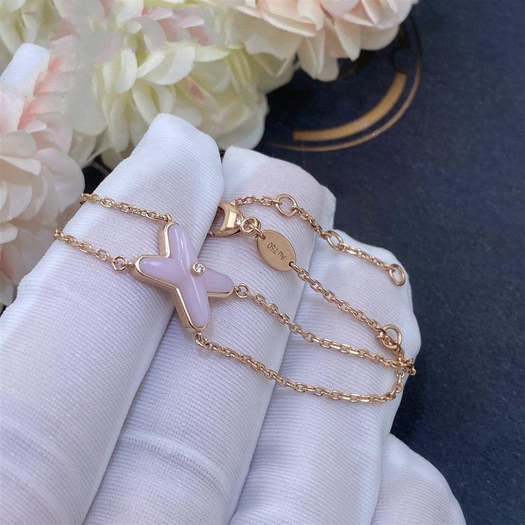¡®Dream¡¯JEUX BRACELET PINK MOP PINK GOLD 1 DIAMOND