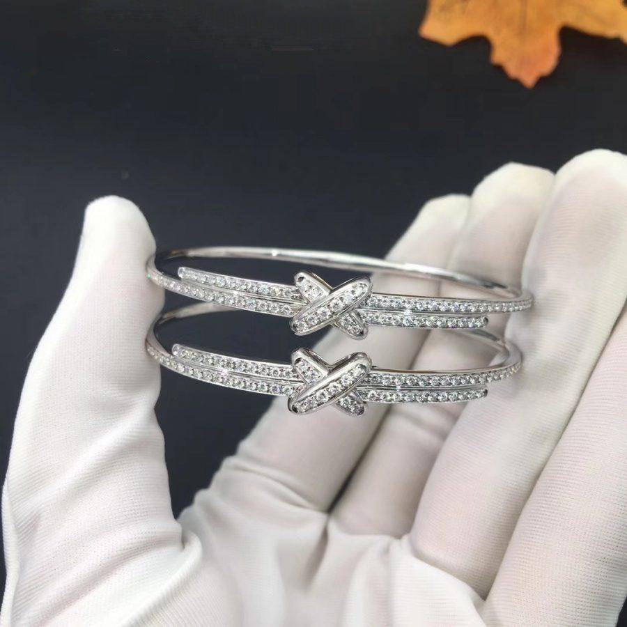 „Traum“-ARMBAND-SET AUS SILBER UND DIAMANTEN