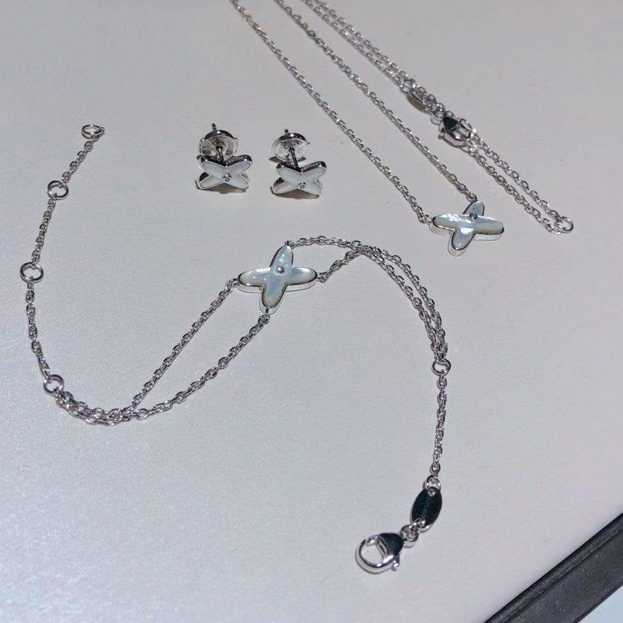 ¡®Dream¡¯JEUX BRACELET WHITE MOP SILVER 1 DIAMOND