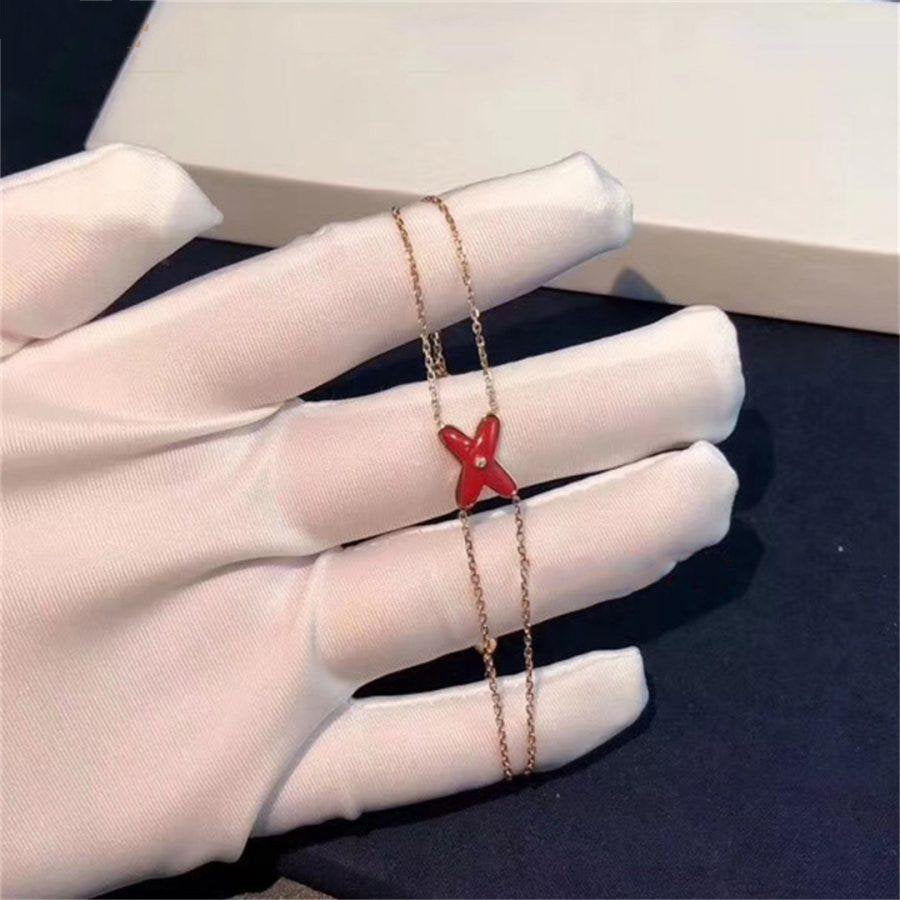 ¡®Dream¡¯JEUX BRACELET CARNELIAN PINK GOLD 1 DIAMOND