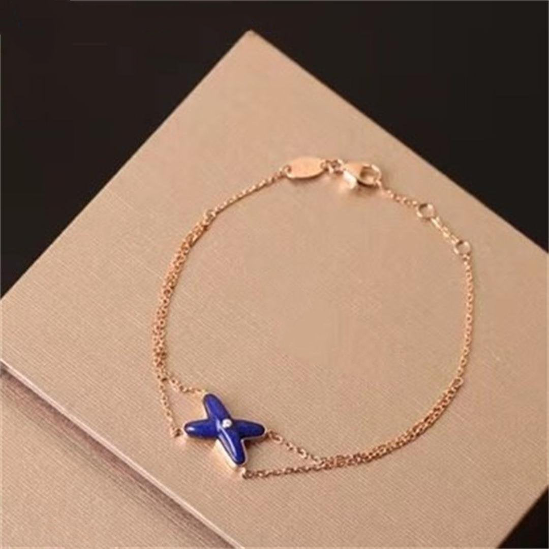 ¡®Dream¡¯Hollow Design Four-Leaf Clover Flower Shape Ring