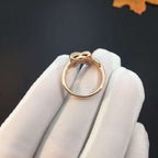 『ドリーム』ピンクゴールド ダイヤモンドリング
