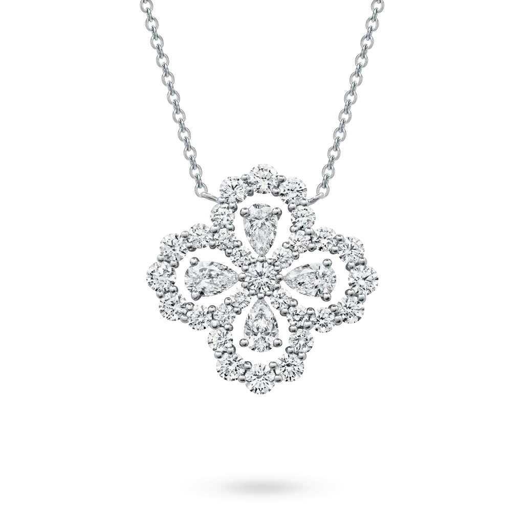 „Dream“-HALSKEKETTE VOLLES MOTIV DIAMANT 16 MM MEHRERE FARBEN