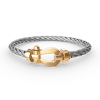 „Dream“-ARMBAND GROSSES HUFEISEN OHNE DIAMANT GOLD
