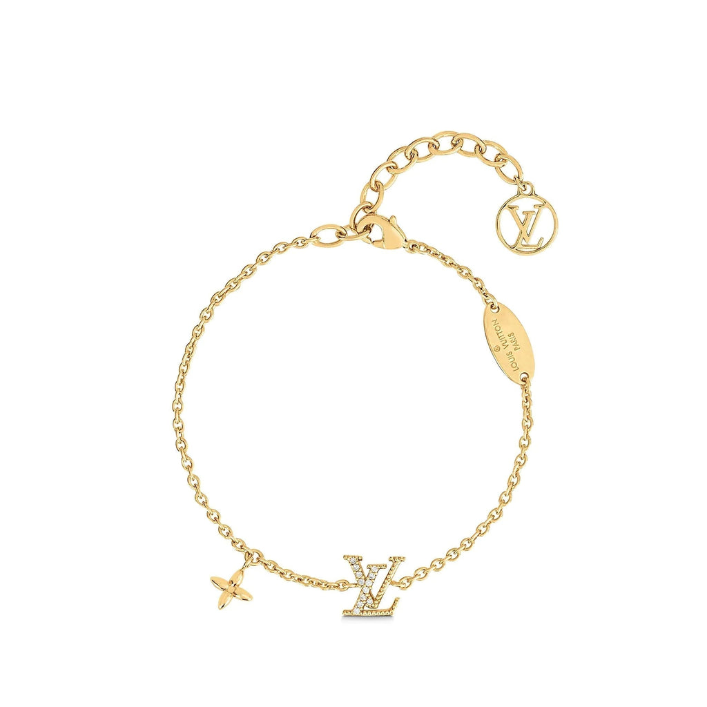 ¡®Dream¡¯LOGO STAR MOTIF GOLD BRACELET