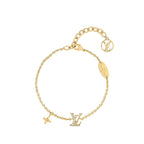 ¡®Dream¡¯LOGO STAR MOTIF GOLD BRACELET