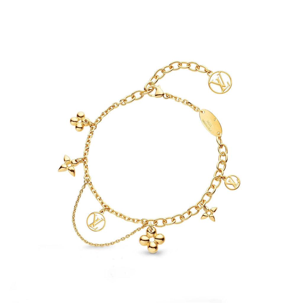 ¡®Dream¡¯BLOOMING PINK GOLD MOP BRACELET