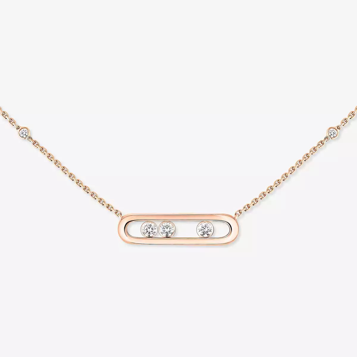 [Dream ] Baby Move Gold Diamond Necklace