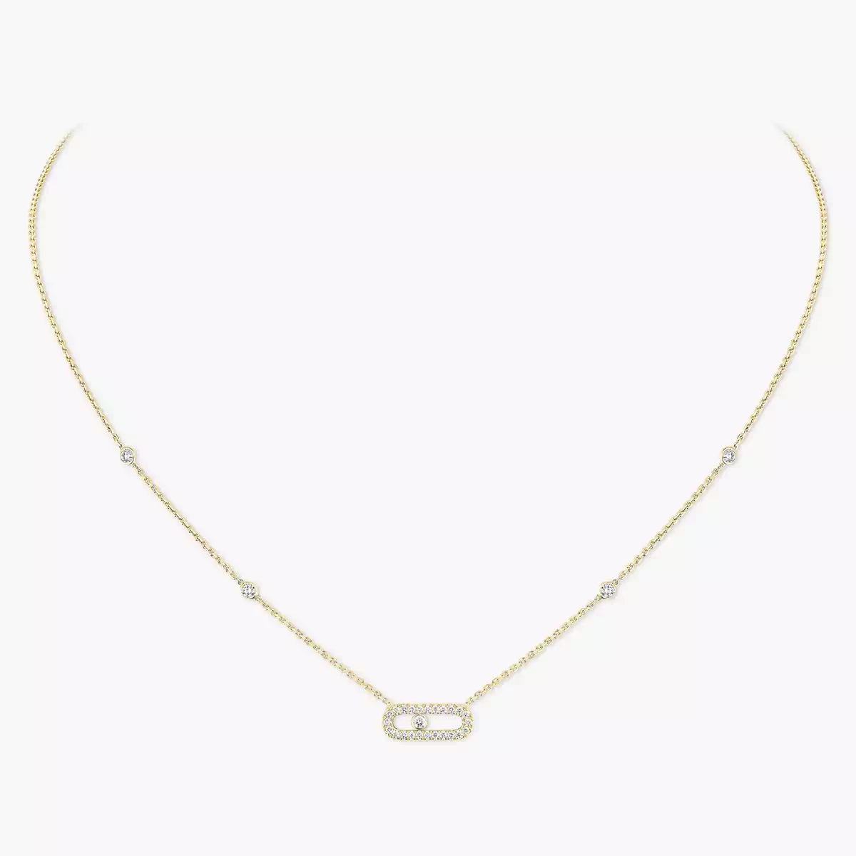 [Dream ]Diamond Necklace Move Uno