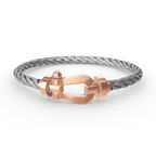 „Dream“FORCE GROSSES HUFEISEN OHNE DIAMANT ARMBAND ROSÉGOLD