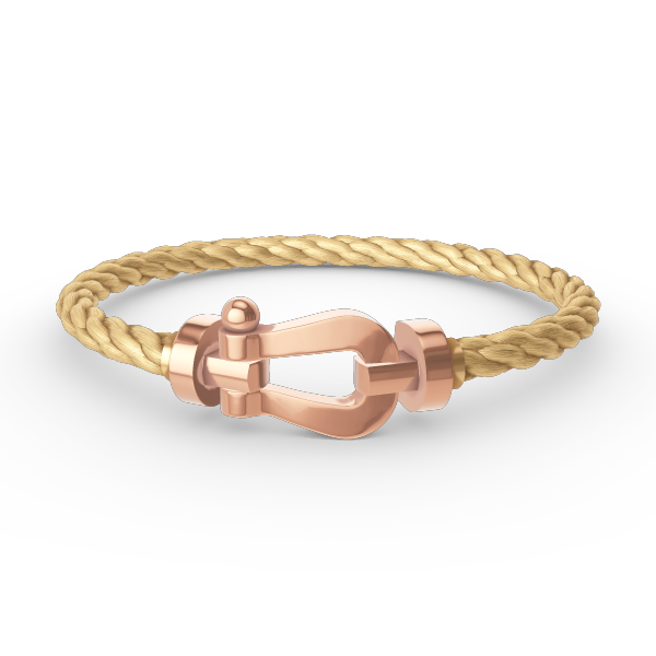 ¡®Dream¡¯FORCE LARGE HORSESHOE NO DIAMOND BRACELET ROSE GOLD