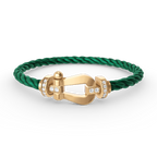 ¡®Dream¡¯FORCE GROSSES HUFEISEN HALBDELUXE ARMBAND GOLD