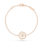 ¡®Dream¡¯LUCKY WHITE MOP PLUM BLOSSOM  BRACELET