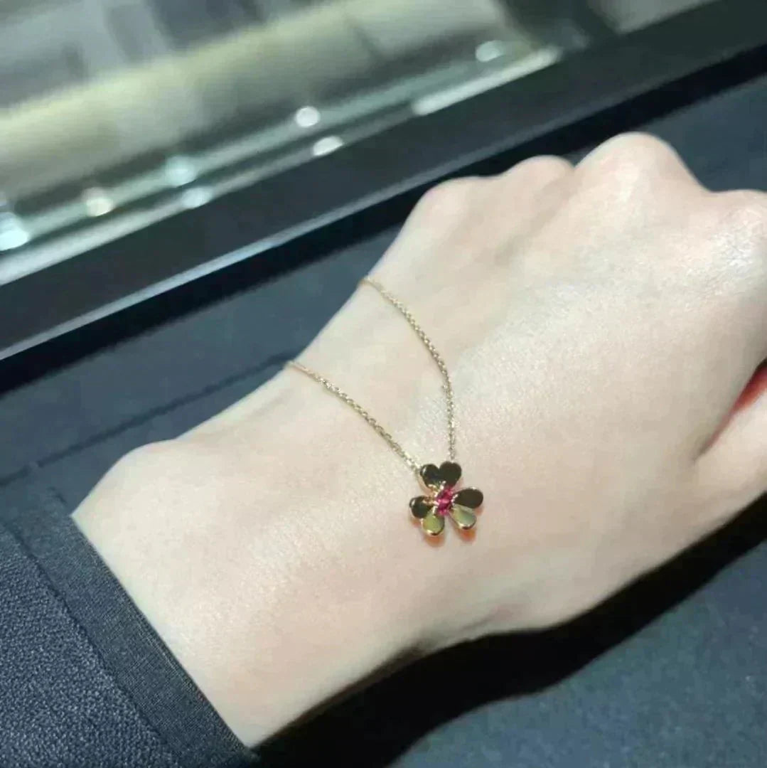 ¡®Dream¡¯FRIVOLE GOLD FLOWER NECKLACE