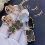 ¡®Dream¡¯CLOVER OHRRINGE DUNKLER PERLMUTT 4 MOTIVE ROSÉGOLD